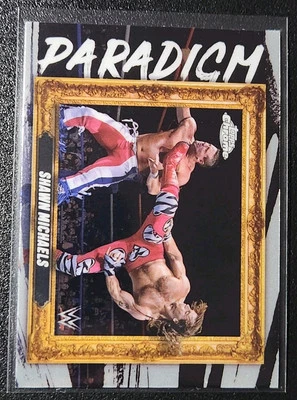 2025 WWE Topps Chrome #PAR-SML Shawn Michaels Paradigm Insert - Image 1 of 2