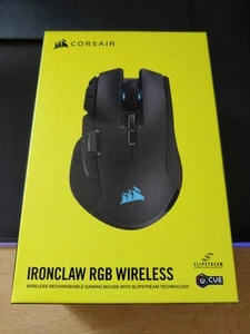 Corsair Ironclaw (CH9317011EU) Wireless RGB Gaming Mouse - Brand New Sealed - Zdjęcie 1 z 5