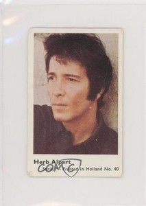 1973 Dutch Gum Serie P - Printed in Holland Herb Alpert #40 f5h