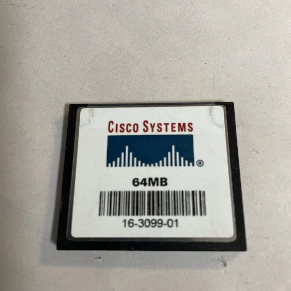 Cisco 64MB 16-3099-01 Compact Flash CF Memory Card @CPUZ - Image 1 of 1