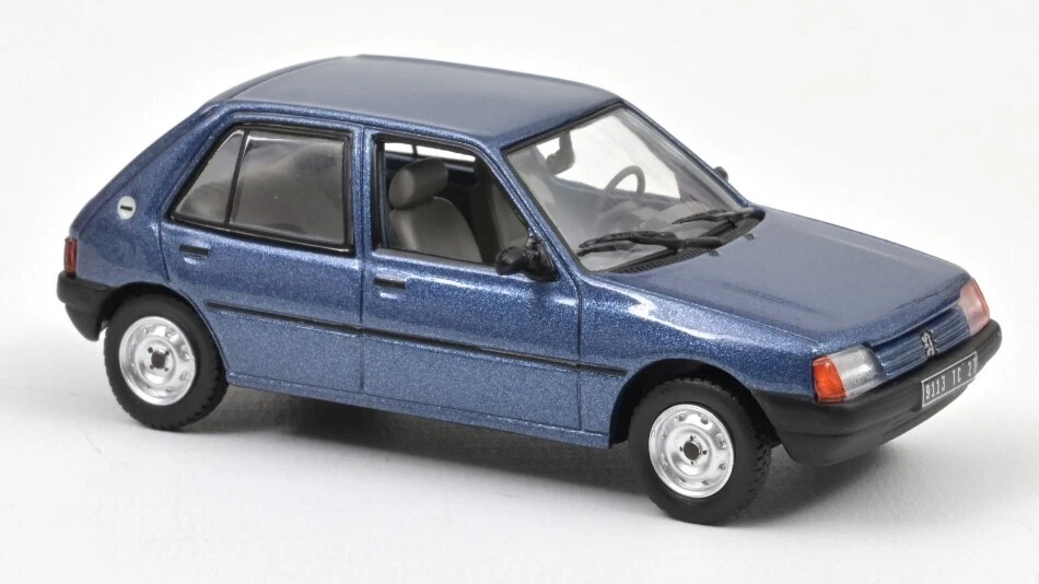 Norev PEUGEOT 205 GL 1988 MING BLUE 1 43