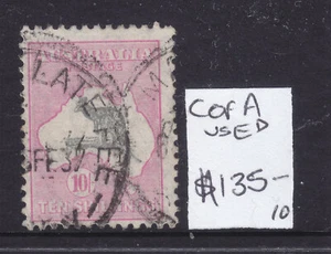 KANGAROO:  10/ GREY AND PINK  COFA WMK  BW50A  $300.00  SOUND USED - Picture 1 of 2