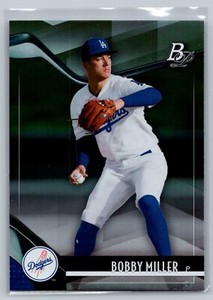 2021 Bowman Platinum #TOP-15 Bobby Miller Top Prospects NrMt-Mint