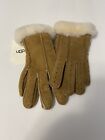 NWT UGG women’s gloves Large Pierced Perforated Shearling￼