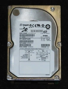 Seagate Barracuda ST1181677LWV Ultra160 180GB SCSI Hard Drive 68-pin Connector - Photo 1/2