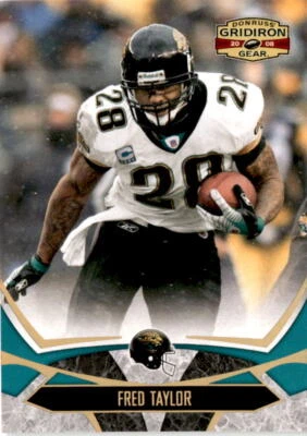2008 Donruss Gridiron Gear #47 Fred Taylor /200 Near mint or better - Image 1 of 2