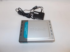 Used D-Link DI-604 Wired 10/100 MBPS Ethernet Broadband Router 4-Port