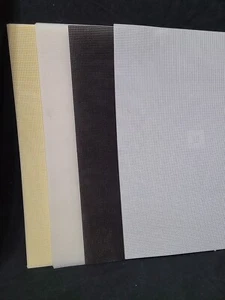 Needlepoint Plastic Sheets 8"x11" 14 Count Needlework lot of 10 - Picture 1 of 3