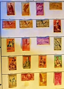 Spanish Sahara. Semi Postal Stamps Scott's #s B43 //B70. MH. sal's stamp store. - Picture 1 of 5
