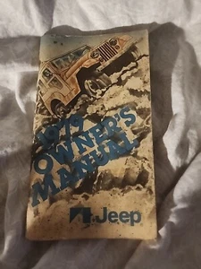 Jeep CJ5-CJ7 Cherokee Wagoneer Truck 1979 Owners Manual - Picture 1 of 2