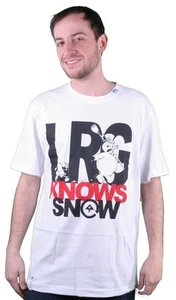 T-shirt LRG Knows Snow bianca taglia:S - Foto 1 di 1