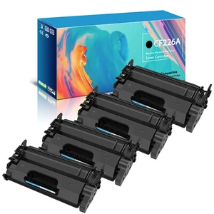 Cartuccia toner 4 pezzi BK per HP CF226A 26A LaserJet Pro MFP M426dw M426fdn M426fdw - Foto 1 di 22