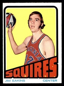 1972 Topps Basketball #213 Jim Eakins EX/MT *d18