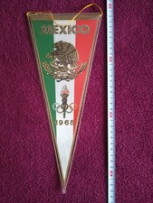 Old Sport Pennant- 1968 MESSICO OLYMPIC GAMES (30 cm di lunghezza)