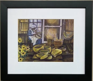 Annie Lee "Weavin' Sunshine" NUEVO MARCO Personalizado Arte Negro BLM - Imagen 1 de 3