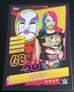 2020 Asuka Topps WWE Slam Attax Reloaded "Rare" Card #222