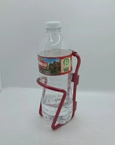 Vintage Alloy Bicycle Bottle Holder Lightweight - Pink - Picture 1 of 10