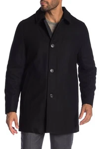 Hart Schaffner Coat L NWT $350.00 Marx Barcelona Black - Picture 1 of 9