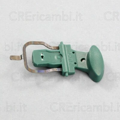 VORWERK Folletto VK140 Originale Tasto Verde Sgancio Pulsante Bastone Manico