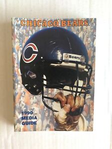 Chicago Bears 1990 NFL Football Media Guide M2