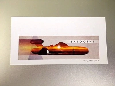 STAR WARS GALACTIC NIGHTS Event Exclusive T A T O O I N E Star Ship Sticker - Image 1 of 3