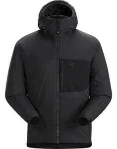 NWT Arc’teryx Leaf Black Atom Hoody LT Full Zip Jacket sz L Gen 2.1 - Picture 1 of 4