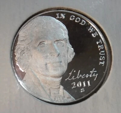 2011 Jefferson Nickel  S - Proof - BU - Uncirculated - Image 1 of 2