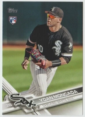 Actualización Topps 2017 #US200A Yoan Moncada RC - Medias Blancas de Chicago Foto 1 de 2