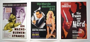 C65 3x CINEMA Filmplakatkarten - AGATHA CHRISTIE Filme - Bild 1 von 6
