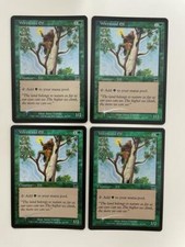 MTG 4X FOIL ONSLAUGHT WIREWOOD ELF NM MAGIC THE GATHERING GREEN CREATURE CARD