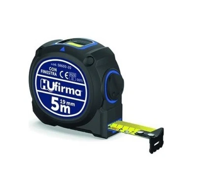 FLESSOMETRO METRO FLESSIBILE A NASTRO 19MM CON FINESTRA AVVOLGIBILE 5 METRI - Imagen 1 de 4