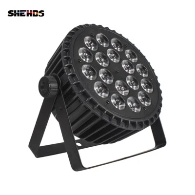 18x18W RGBWA UV Aluminum Alloy Par Lighting LED Stage Light DMX Party DJ Disco - Image 1 of 4