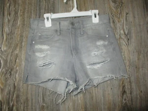 Articles of Society Shorts Womens Stevie High Rise Gray Shorts sz 25 Msre 27x2 - Picture 1 of 10