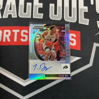 2020 tyler bey panini prizm draft picks silver auto 💫 - Image 1 of 2