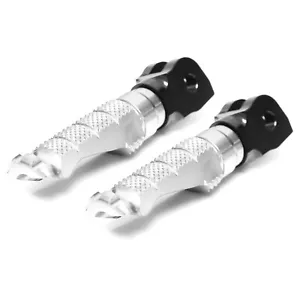 Clavijas delanteras CNC R-FIGHT plateadas para Harley Davidson V-ROD VRSC 05 06 07 08 09 - Imagen 1 de 6