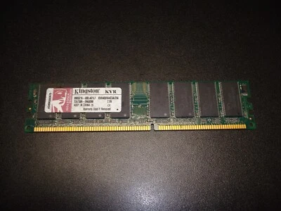 Kingston Memory Upgrade Module KVR400X64C3A/256 PC3200 CL3 184-PIN DIMM - Image 1 of 2