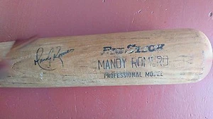MANDY ROMERO GEBRAUCHTER SPIELSCHLÄGER MINOR LEAGUE SIGNIERT SAN DIEGO PADRES - Bild 1 von 1