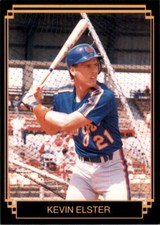 1988 Big League All-Stars Series 4 (unlicensed) Kevin Elster New York Mets #8
