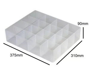 Really Useful Products Large 16 Compartment Tray / Organiser STACKABLE - Picture 1 of 8