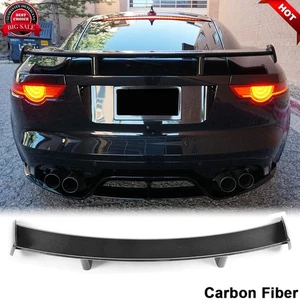 Alerón trasero de carbono real para Jaguar F-TYPE SVR R cupé 2014-21 alerón deportivo - Imagen 1 de 12
