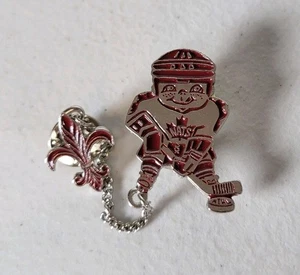 Toronto Nats Nationals MTHL Hockeyspieler Tie Tack Pin Vintage Kanada #298 - Bild 1 von 6