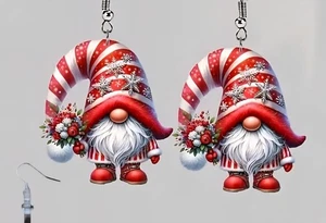 Hübsche Weihnachts Ohrhänger Ohrringe Neu - Bild 1 von 2