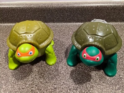 Лот из 2 Viacom Teenage Mutant Ninja Turtles Micro Mutants 2016 TMNT б/у - Изображение 1 из 4