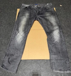 G Star Raw 01 Herren Jeans 40x34 Semi Flared Button Down 5 Taschen grau gebraucht - Bild 1 von 8