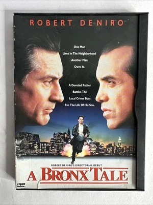 A Bronx Tale (DVD, 1993) Widescreen Chazz Palminteri Robert DeNiro - Snapcase - Image 1 of 4