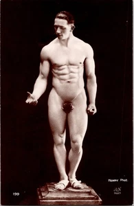 tt Ange Camilli male beauty contest Nude gay int original 1920er Foto Postkarte - Bild 1 von 2