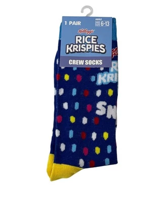 Rice Krispies 袜子 疯狂 有趣 图形 新奇 爸爸 礼物 愚蠢 Cool Wild Funny 男式 — 第 1/3 张图片