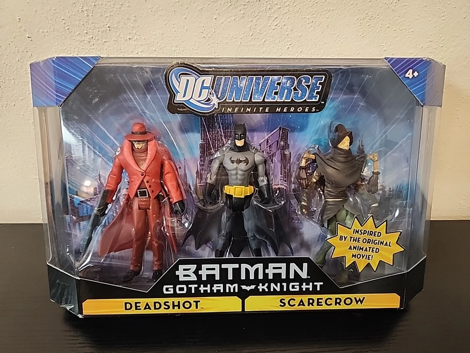 Mattel N7211 DC Universise Infinite Heroes W/ Batman Deadshot Scarecrow
