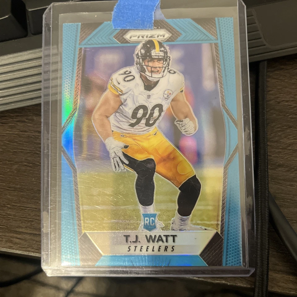 Tj Watt 2017 Prizm Rookie Light Blue /199 - Image 1 of 1