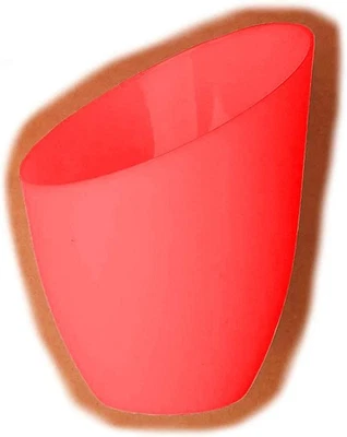 Pack de 2 Repuestos Pantalla Plástico Rojo 5.7" Alto 4.1" Diámetro 1.65" Instalador Foto 1 de 4